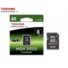 TOSHIBA ΜΝΗΜΗ SDHC 8GB CLASS 4
